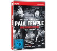 Francis Durbridge: Paul Temple Spielfilm-Collection / Fünf britische Kinofilme nach Francis Durbridge mit umfassendem Bonusmaterial (Pidax Film-Klassiker) [5 DVDs]