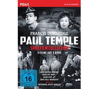 Francis Durbridge: Paul Temple Spielfilm-Collection / Fünf britische Kinofilme nach Francis Durbridge mit umfassendem Bonusmaterial (Pidax Film-Klassiker) [5 DVDs] [Alemania]