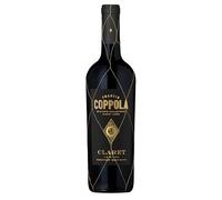 Francis Ford Coppola Diamond Collection Claret vino tinto California - Blend estilo Burdeos con crianza en roble, notas de fruta negra y vainilla, 75 cl