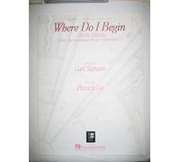 Francis Lai/Carl Sigman Where Do I Begin (Love Theme) Pvg