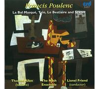 Francis Poulenc : Musique vocale & musique de chambre