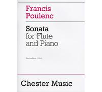Francis poulenc : sonata for flute and piano - flute traversiere et piano - edition 1994: Revised Edition, 1994