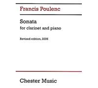 Francis poulenc - sonate pour clarinette et piano - edition revisee en 2006: Revised Edition, 2006