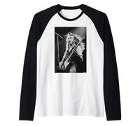 Francis Rossi de Status Quo Live Wembley 1979 Simon Fowler Camiseta Manga Raglan
