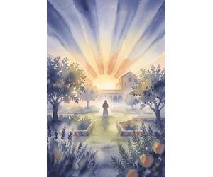Franciscan Sunrise | A Peaceful Prayer Journal for Daily Reflection, Gratitude & Christian Meditation: 6 x 9 | 120 Lined Pages | Devotional Notebook Gift for Women, Men, Girls, Boys and Teens