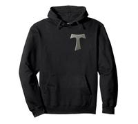 Franciscan Tau Cross - St. Francis Prayer Sudadera con Capucha