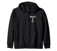 Franciscan Tau Cross - St. Francis Prayer Sudadera con Capucha