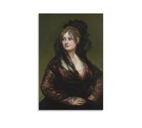 Francisco De Goya-Dona Isabel De Porcel - Póster de pintura en lienzo para sala de estar, pósteres de 60 x 90 cm