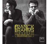 Franck, Brahms : Sonates pour alto et piano. Mrozek-Loska, Raubo.