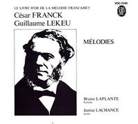 Franck / Lekeu: Mélodies [JP-Import]