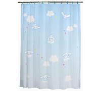 Franco Cinnamoroll Juego de Cortina de Ducha y Anillos, 13 Piezas (Producto 100% Oficial)