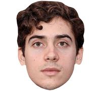 Franco Colapinto (Curls) Big Head. Máscara más grande que la vida.