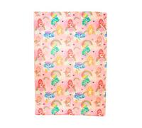 Franco Collectibles Care Bears - Ropa de Cama clásica arcoíris súper Suave y acogedora, 46 x 60 Pulgadas (Producto con Licencia Oficial)