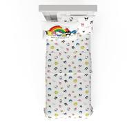 Franco Collectibles Hello Kitty & Friends Bedding Super Soft Cotton 3 Piece Twin XL Sheet Set, College Dorm Essentials, (Officially Licensed Product)