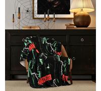 Franco Collectibles - Manta de Terror de Frankenstein de Monstruos universales para Halloween, súper Suave y acogedora, 50 x 70 Pulgadas (Producto con Licencia Oficial)