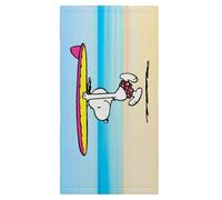 Franco Collectibles Peanuts Snoopy - Toalla de baño de algodón súper suave, 60 x 30 pulgadas, (producto 100% oficial)