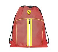 Franco Cosimo Panini 72000 g, Mochila con cordón Unisex niños, Rojo Y Amarillo, 35x42x2 cm