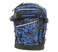 Franco Cosimo Panini Comix - Mochila organizada con sistema WBS Weight Balance 2.0, azul y negro, correas ergonómicas con espuma viscoelástica