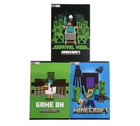 Franco Cosimo Panini Cuaderno Minecraft Rigo A 1° 2* elemental 3 piezas