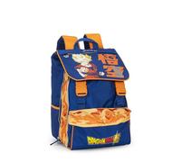 Franco Cosimo Panini DRAGON BALL SUPER - Mochila escolar oficial Dragon Ball, mochila extensible, 2 compartimentos grandes, 2 bolsillos delanteros, 2 bolsillos laterales, correas ajustables