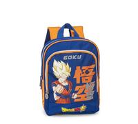 Franco Cosimo Panini Dragon BallMochila Guardería, Azul Naranja 2, 23 x 30H x 10 cm, Casual
