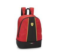 Franco Cosimo Panini FERRARI - Mochila de escuela media, superior y primaria con amplios compartimentos centrales con cierre de cremallera y tirantes ajustables, 28 x 40 x 15,5 cm, color rojo