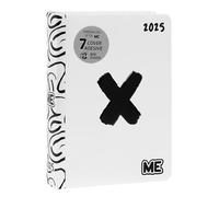 Franco Cosimo Panini ME - Agenda Classic Edition - Cuaderno diario de 16 meses, tapa blanda con gráficos en relieve y 512 páginas, ideal para escuela secundaria, superior y universidad, 12 x 16,5 cm