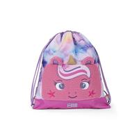 Franco Cosimo Panini MOFU MOFU - Bolsa con cordón oficial Mofu Mofu, compacta y versátil, ideal para gimnasio, escuela, viajes, merienda, idea de regalo para niñas y niñas, 34 x 42 cm, lila, Lila.,