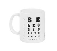 Franco Cosimo Panini O.P.S. - Taza de cerámica personalizada, con frases divertidas y atractivas, apta para horno, microondas, lavavajillas, capacidad 350 ml, formato 10 x 8 x 8 cm