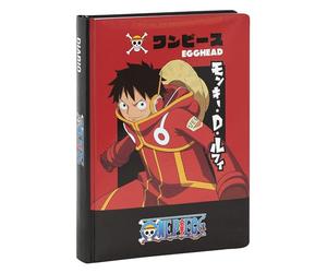 Franco Cosimo Panini One Piece - Diario escolar oficial One Piece, diario de 12 meses ideal para la escuela primaria o secundaria, cubierta acolchada y 320 páginas interiores impresas a color, 13 x