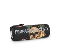 Franco Cosimo Panini Propaganda - Estuche escolar oficial de Propaganda, estuche cilíndrico Cannibal, ligero, compacto, fácil de transportar y guardar en la mochila, práctico cierre de cremallera, 8 x