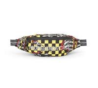 Franco Cosimo Panini Propaganda - Riñonera Oficial de Propaganda con Compartimento Principal y Bolsillo Plano Trasero, Cierre de Cremallera y cinturón Ajustable, 34 x 14,5 x 9 cm, impresión