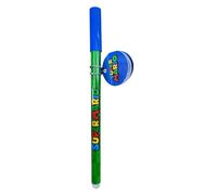 Franco Cosimo Panini Super Mario - Bolígrafo borrable, azul, con decoración de bola