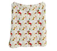 Franco Dr. Seuss The Grinch Holiday Bedding - Manta de Felpa súper Suave de Micro Raschel, 90 x 90 Pulgadas, (Producto con Licencia Oficial)