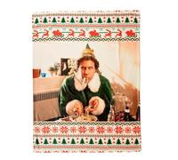 Franco Elf The Movie Buddy Spaghetti - Manta de Felpa Suave para Navidad, 46 x 60 Pulgadas (Producto Oficial)