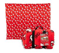 Franco Hello Kitty Bedding - Manta súper acogedora de tamaño Familiar de Gran tamaño, 120 x 108 Pulgadas, (Producto con Licencia Oficial) coleccionables