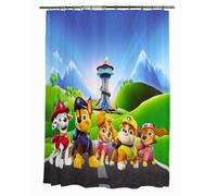 Franco Nickelodeon Paw Patrol - Juego de Cortina de Ducha y Anillo de 13 Piezas (Producto 100% Oficial)