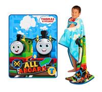 Franco Thomas and Friends - Ropa de Cama para niños, Manta súper Suave de Micro Raschel, 46 x 60 Pulgadas (Producto con Licencia Oficial)
