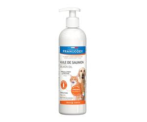 Francodex - Aceite de salmón para Perros y Gatos, Frasco de 500 ml