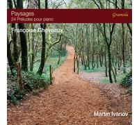 Francois Choveaux Paysages: 24 Préludes Pour Piano (CD) Album (Importación USA)