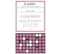 Francois couperin: lecons de tenebres a 1 et 2 voix