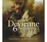 Francois Devienne François Devienne: 6 Flute Duets, Op. 2 (CD) (Importación USA)
