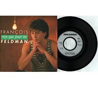 François Feldman - Rien que pour toi (face A : version chantée, face B : version instrumentale) Vinyle, 45 tours 7" - Big Bang / Phonogram 884 608-7, 1986