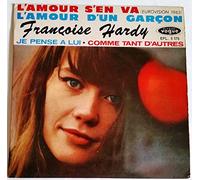 Francoise Hardy - Françoise Hardy - L'amour S'en Va - Disques Vogue - EPL. 8 076, Disques Vogue - EPL. 8076