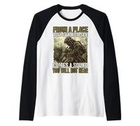 Francotiradores Francotirador De La Selva Soldados T Camiseta Manga Raglan