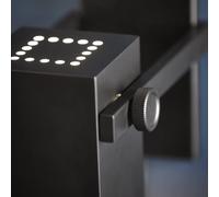 FRANDSEN aplique de pared BF Quadro, negro, ancho 14 cm, metal