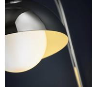 FRANDSEN Aplique de pared Butterfly, color cromo