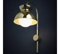 FRANDSEN Aplique de pared Butterfly, color latón