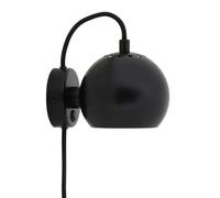 FRANDSEN - Ball Aplique de Pared Negro Mate