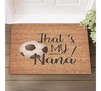 Franela Alfombras Esa Es Mi Abuela Nana Súper Absorción De Agua Alfombra Exterior para Puerta Antideslizante Estera Interior para Jardín Cocina Oficina 60X40Cm